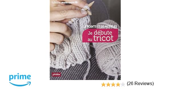 je debute au tricot
